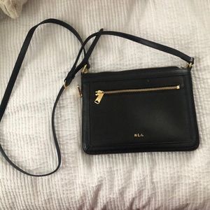 Black Ralph Lauren crossbody